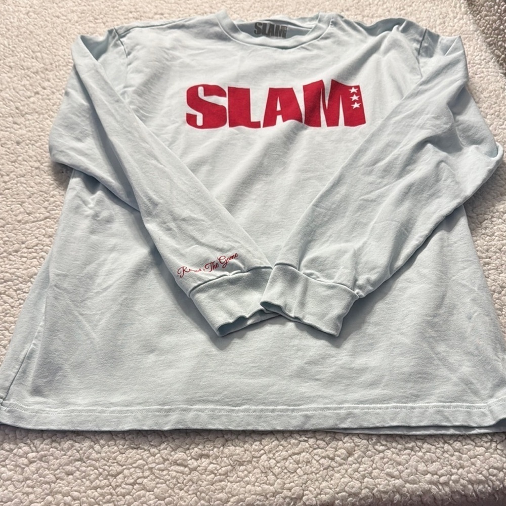 SLAM Light Blue Graphic T-Shirt